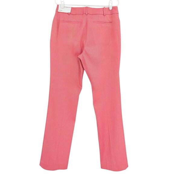 Liz Claiborne Womens Frozen Berry Metallic Contoured Waistband Trouser Sz 4P NWT - Picture 2 of 12